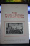 Note D'arte E Di Storia Su S.Agata Feltria Nando Cecini