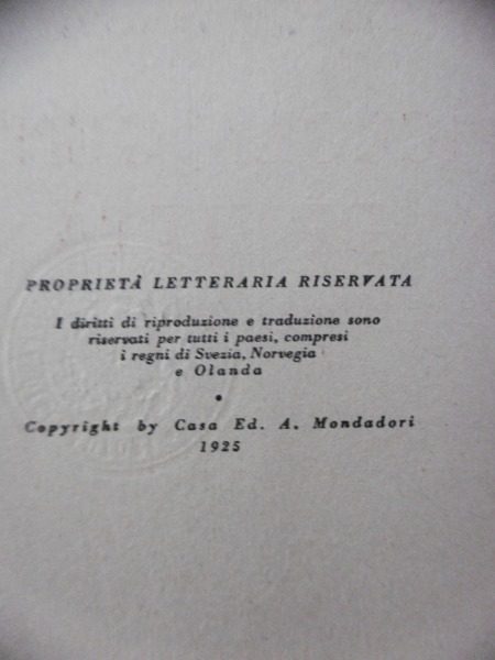 piccola gente di citta' umberto fracchia mondadori 1925