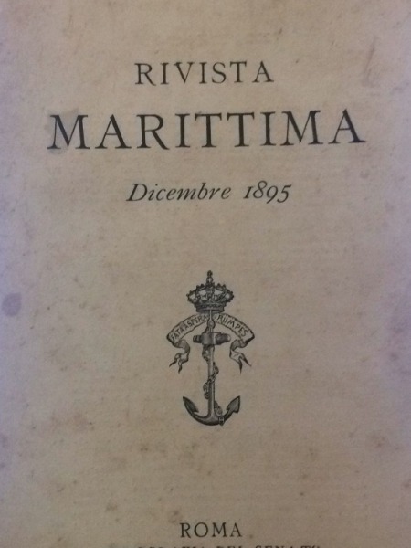 RIVISTA MARITTIMA DICEMBRE 1895