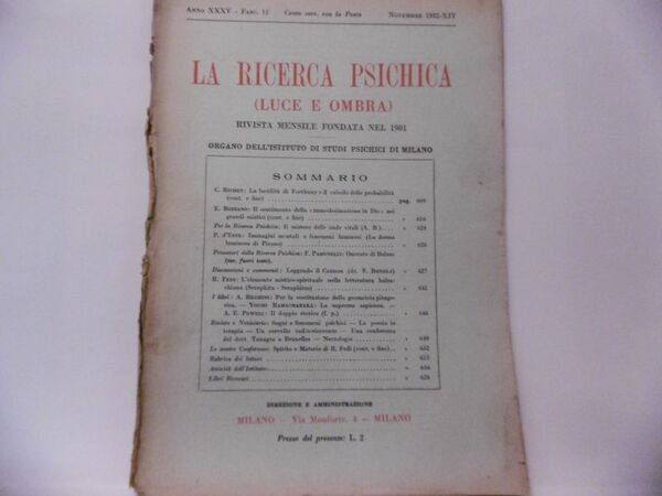 IL MISTERO DELLE ONDE VITALI LAA RICERCA PSICHICA LUCE E …