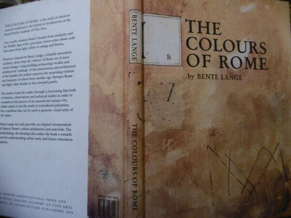 THE COLOURS OF ROME BY BENE LANGE 1995