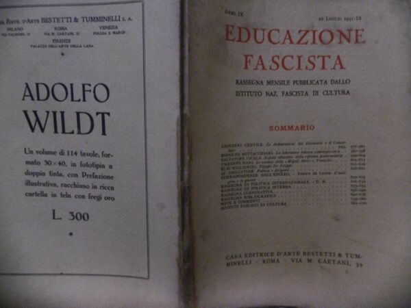 LE DICHIARAZIONI DEL DIRETTORIO E IL CONCORDATO GIOVANNI GENTILE EDUCAZIONE …