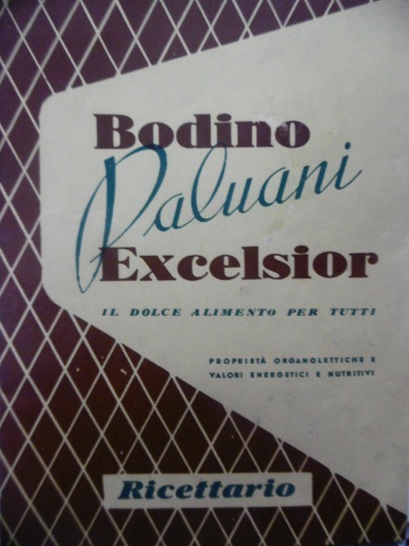 BODINO PALUANI EXCELSIOR RICETTARIO