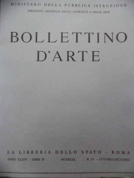 FERENTINO L'ACROPOLI DI FERENTINO ALFONSO BARTOLI BOLLETTINO D'ARTE OTTOBRE DICEMBRE …