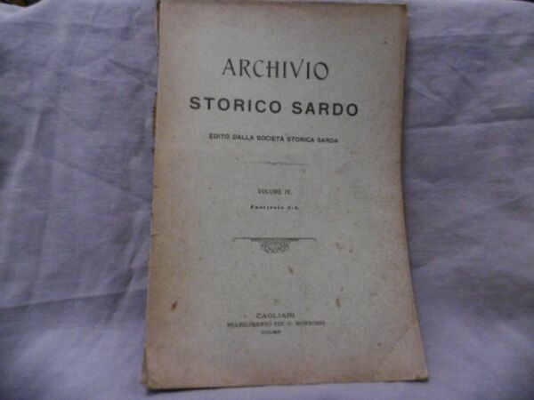 IL SIGILLO DI RE ENZO ARCHIVIO STORICO SARDO VOLUME IV …