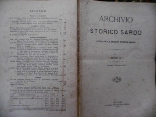 OLZAI COSTUMANZE E RICORDI ANEDOTTI E NOTIZIE ARCHIVIO STORICO SARDO …