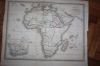 AFRICA CARTA 1854 TORINO GIO.BATTA MAGGI