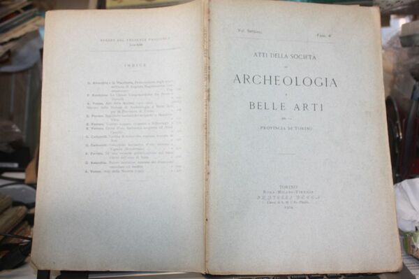 BASSI RILIEVI DELL'ARCO DI AUGUSTO A SUSA ATTI SOCIETA' DI …