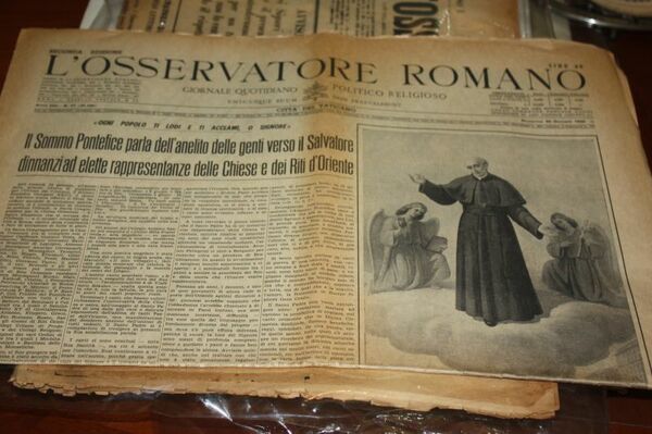 DOMANI DOMENICA IL SANTO PADRE PADRE GIOVANNI XXIII ISCRIVERA' NEL …