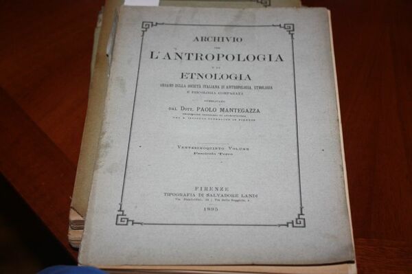 L'ORIGINE DELLE RAZZE EUROPEE ARCHIVIO PER L'ANTROPOLOGIA E LA ETNOLOGIA …