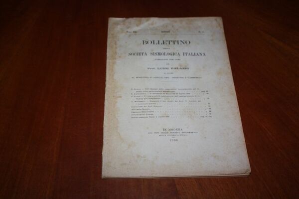IL TERREMOTO DI MINEO DEL 26 AGOSTO 1904 BOLLETTINO SOC.SISMOLOGIA …