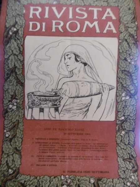 RIVISTA DI ROMA SETTEMBRE 1903 NIETZSCHE A SORRENTO
