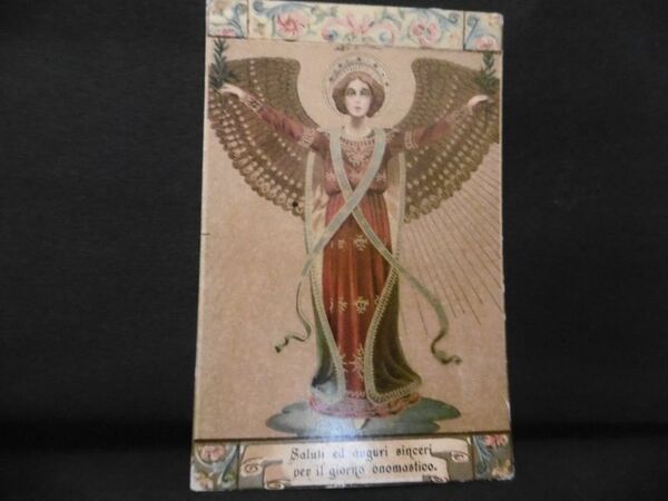 MORCIANO CARTOLINA POSTALE LIBERTY
