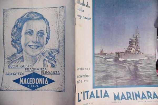 L'ITALIA MARINARA ILLUSTRATA DELLA LEGA NAVALE NOVEMRE 1939 ITALIA MARINARA …