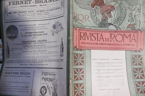 -lettere inedite rosalino pilo RIVISTA DI ROMA 13 DICEMBRE 1900