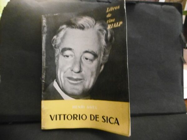 VITTORIO DE SICA HENRI AGEL LIBROS DE CINE RIALP