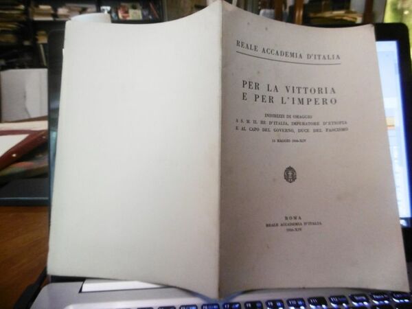 PER LA VITTORIA E PER L'IMPERO 14 MAGGIO 1936