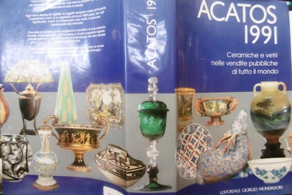 ACATOS 1991 CERAMICHE E VETRI NELLE VENDITE PUBBLICHE DI TUTTO …