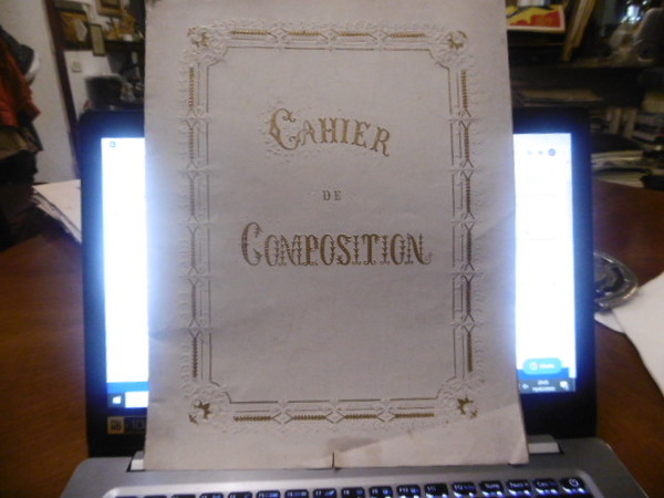 CAHIER DE COMPOSITION 1800