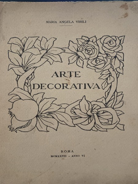 ARTE DECORATIVA MARIA ANGELA VIRILI 1927