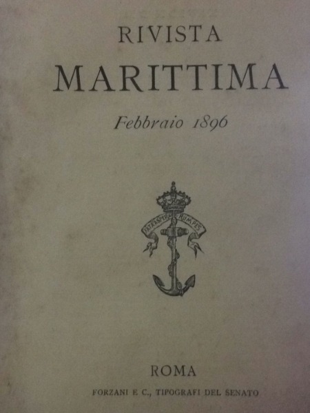 CALDAIA L.BARRET E A LAGRAFEL RIVISTA MARITTIMA FEBBRAIO 1896