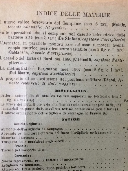 IL NUOVO VALICO FERROVIARIO DEL SEMPIONE 1904 DICEMBRE RIVISTA E …