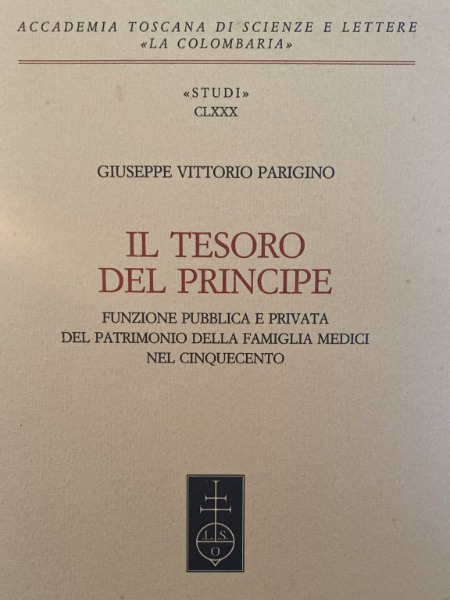 IL TESORO DEL PRINCIPE GIUSEPPE VITTORIO PARIGINO OLSCHKI 1999
