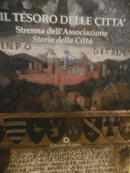 IL TESORO DELLE CITT√Ä. STRENNA DELL'ASSOCIAZIONE ¬´STORIA DELLA CITT√Ä¬ª ANNO …