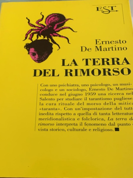 LA TERRA DEL RIMORSO ERNESTO DE MARTINO EST 1996