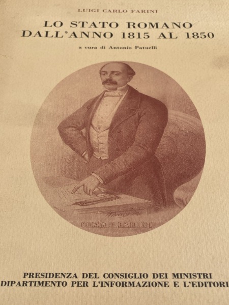 LO STATO ROMANO DALL'ANNO 1815 AL 1850 A CURA DI …