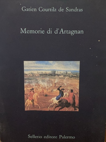 MEMORIE DI D'ARTAGNAN SELLERIO 1992 COLLANA LA DIAGONALE