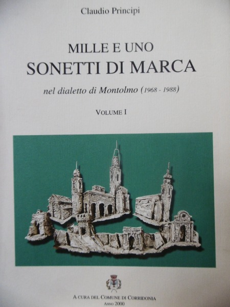 MILLE E UNO SONETTI DI MARCA CLAUDIO PRINCIPI TRE VOLUMI