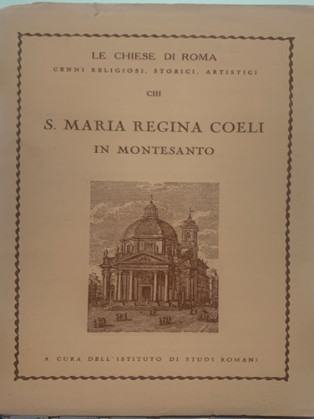 S.MARIA REGINA COELI COLLANA LE CHIESE DI ROMA