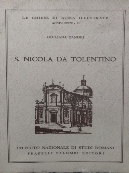 SAN ,NICOLA DA TOLENTINO PALOMBI 1987