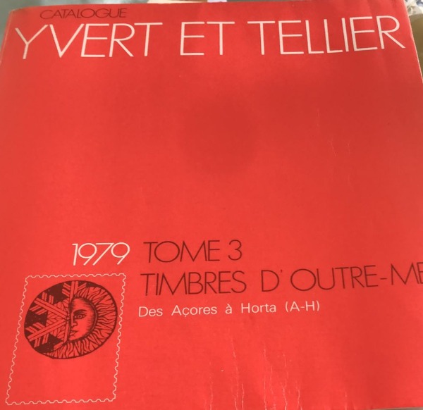 YVERT ET TELLIER 1979 TOME 3 TIMBRES D'OUTRE-MER