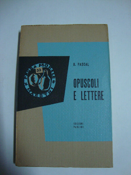 Opuscoli e lettere