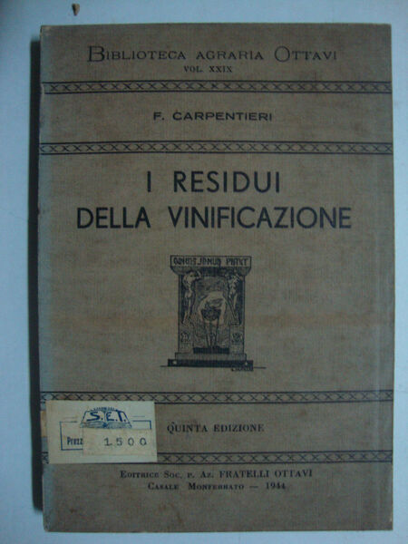 I residui della vinificazione