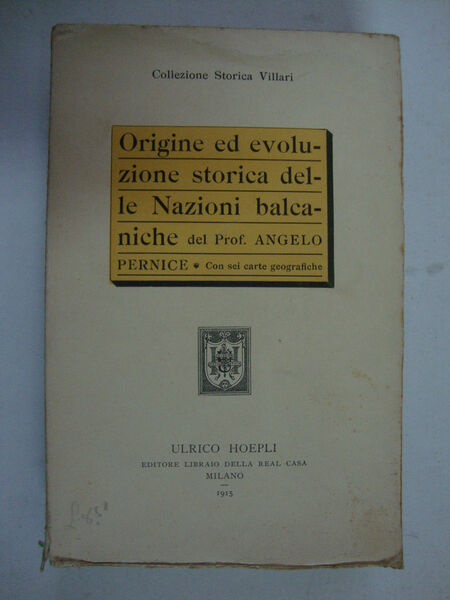 Origine ed evoluzione storica delle Nazioni Balcaniche