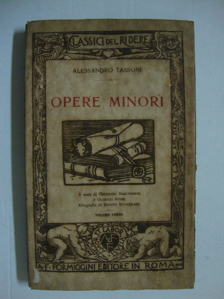 Opere minori (Volume terzo)