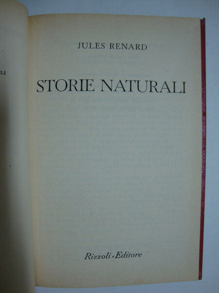 Storie naturali