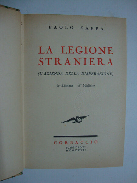 La legione straniera (L'azienda della disperazione)