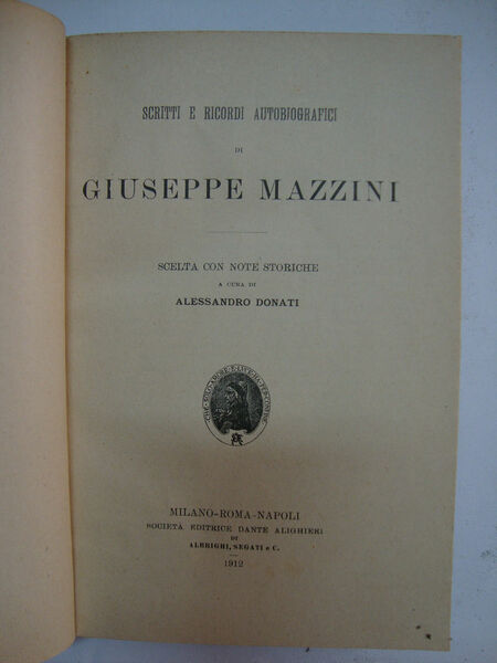 Scritti e ricordi autobiografici