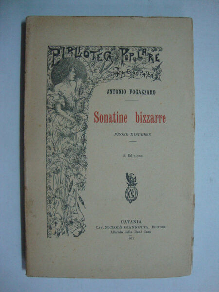 Sonatine bizzarre (Prose disperse)