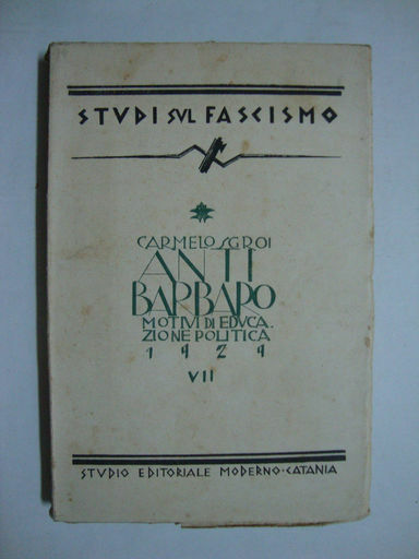 Antibarbaro (Motivi di educazione politica)
