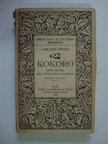 Kokoro (Cenni ed echi dell'intima vita giapponese)