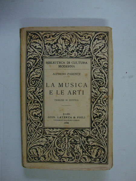 La musica e le arti (Problemi di estetica)