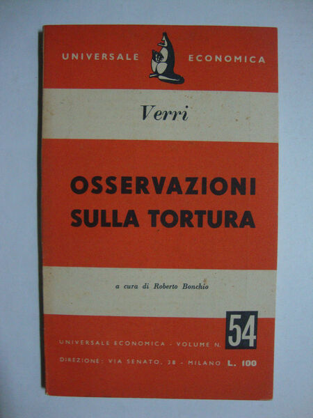 Osservazioni sulla tortura