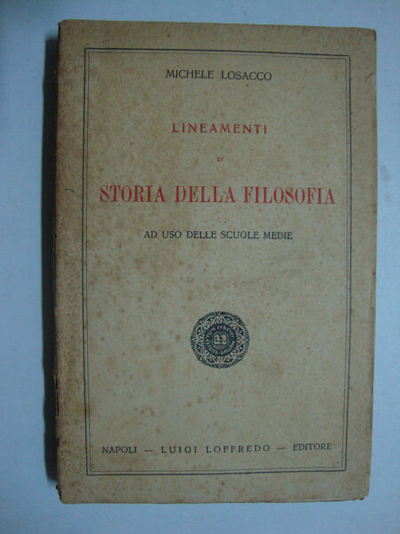 Lineamenti di storia della filosofia (Ad uso delle scuole medie)