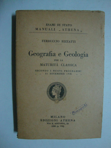 Geografia e Geologia (per la Maturità Classica, secondo i nuovi …