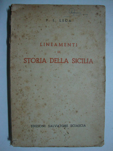 Lineamenti di Storia della Sicilia